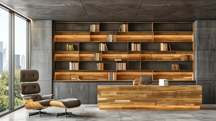 Modern graphic design studio corner showcasing clean, minimalist aesthetics and creative workspace design.