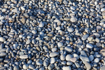 A pile of rocks with a grayish color