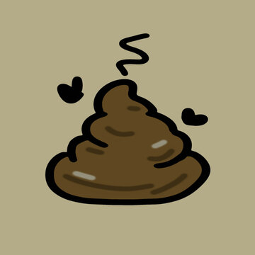 Foul odor rises from decayed waste."
