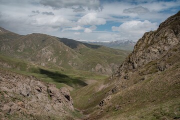 mountain landscape with mountains