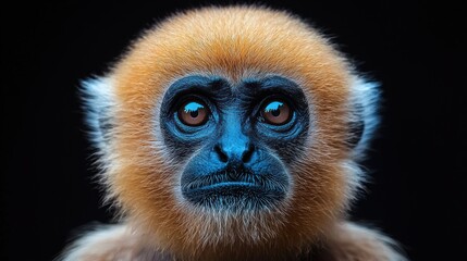Obraz premium Close-up monkey portrait