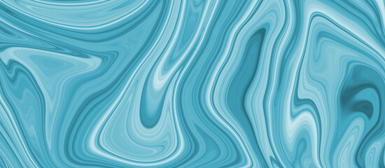 Light blue marble pattern texture abstract background.