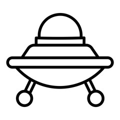 Ufo icon design 