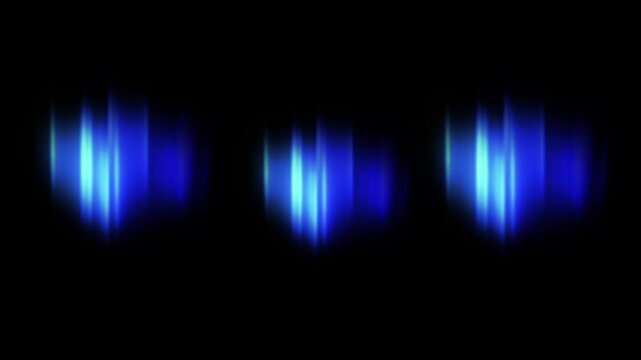 Abstract colorful animation video. 