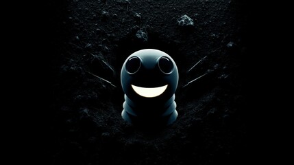 Glowing Grin in the Dark