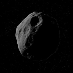 Planet Earth with atmospheric clouds in outer space