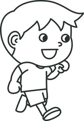 현장체험학습을 즐기는 초등학생들의 단체 야외활동 모습. 교육적 경험과 체험 중심 학습을 통해 성장하는 아이들의 활기찬 학교 프로그램 장면.