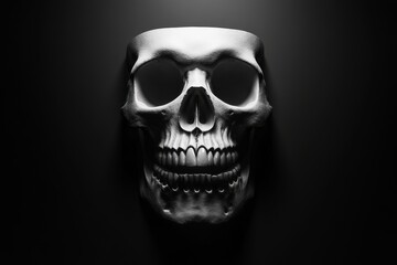 A closeup of a dental xray and jaw with teeth highlights healthcare and surgery in the field of dentistry medicine, incorporating radiology, skeleton, and medical procedures focused on health,