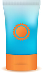 Sunscreen Tube – Simple Summer Icon