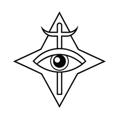 Leviathan Cross Seen Through Third Eye Vision