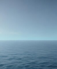 Obraz premium Subtle light blue gradient, calming ocean hues, abstract texture, abstract, atmosphere, gradation