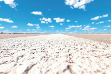 Open road stretches ahead