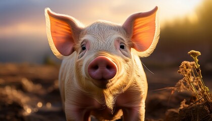cute pig