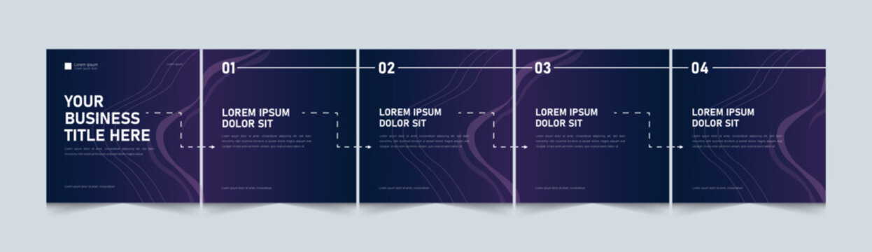 Editable Minimal Corporate Social Media Carousel Template. Microblog Carousel Template For Social Media Post. carousel slide background Layout for Instagram & LinkedIn.