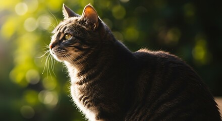 Golden Hour Gaze AI Generated
