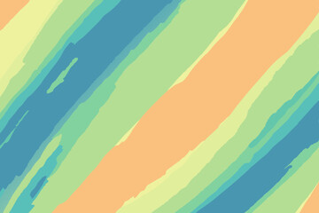 Abstract diagonal brushstroke lines with color palette and transparency