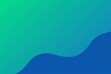 Abstract gradient background in blue and green with transparent overlay