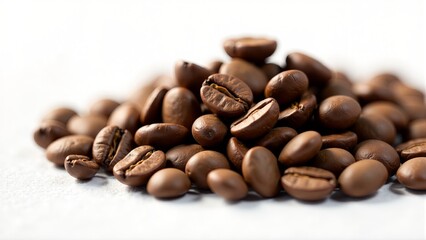 Pile Of Fresh Roasted Coffee Beans