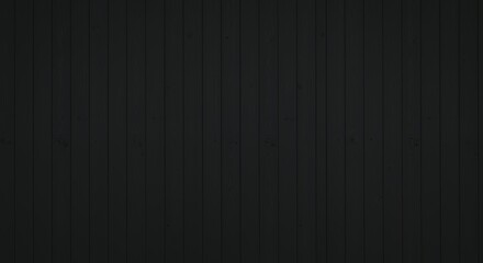 Obraz premium Black Wood Plank Texture