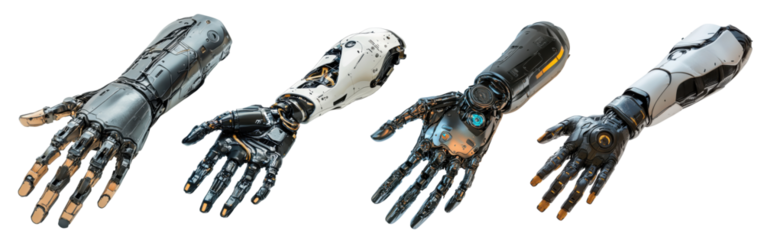 Futuristic Bionic Arms