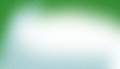 powder blue forest green illuminated spots on transparent background, grainy color gradient background, noise texture effect, copy space