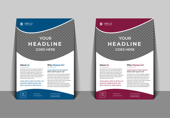 Brown Luxury Hotel Flyer, Modern Hotel Promo Flyer Layout