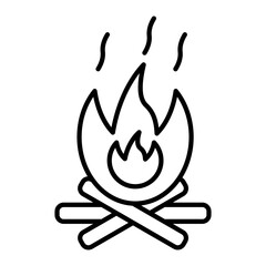 Campfire icon