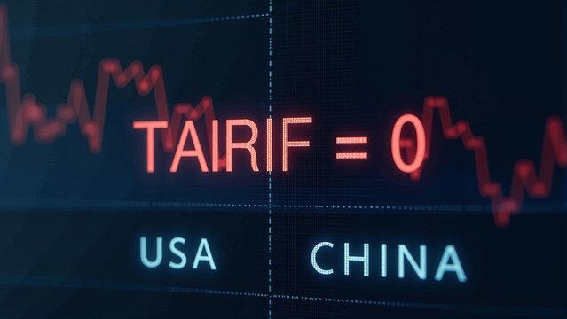 Tariff Equals Zero For USA, China