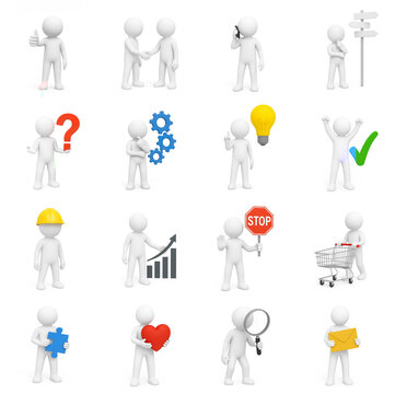 3D-Figuren f&uuml;r Business & Kommunikation