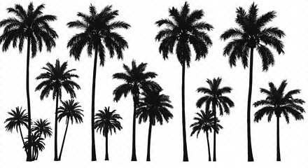 Midnight Palms AI Generated