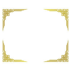 gold corner decorative border...