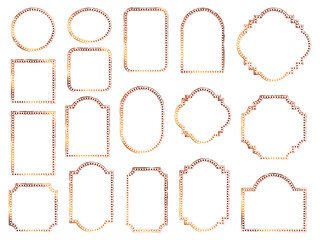 フレーム筆4、9オレンジ