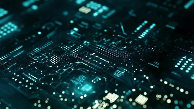 Explore Circuit Board's Intricate Design