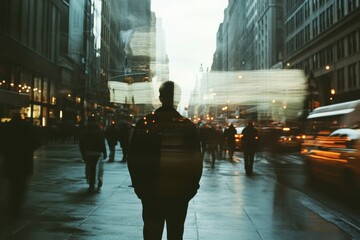 A man with a mysterious past keeps walking the same city streets every day, trying to escape a haunting memory But the memory seems to follow him, manifesting as something-