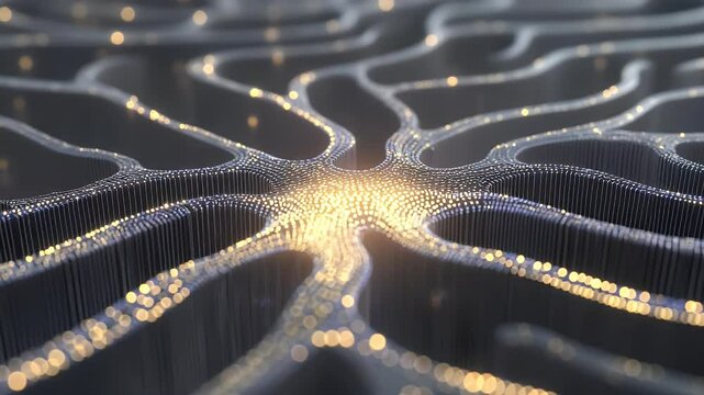 Neural Network: Data Flows Visually