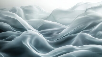 Fototapeta premium Abstract Flowing Fabric (2)