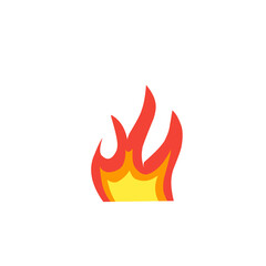 hot fire vector illustration