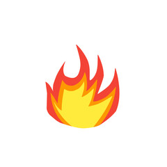 hot fire vector illustration