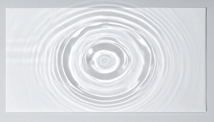 Fototapeta premium Creating ripples water droplet impact studio abstract photography minimalistic close-up nature concept