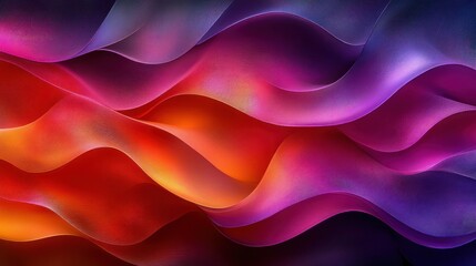 Fototapeta premium Abstract vibrant wavy background