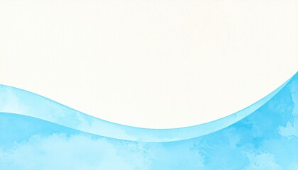 Obraz premium Calming water waves animation digital art blue gradient tranquil environment abstract viewpoint
