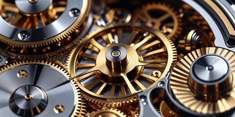 Gleaming Cogs and Wheels: A Mesmerizing Glimpse into the Soul of Mechanical Timekeeping