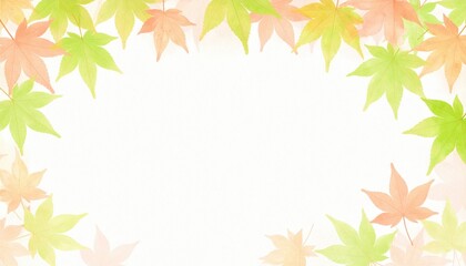 Obraz premium Autumn leaves falling nature image soft background close-up seasonal beauty