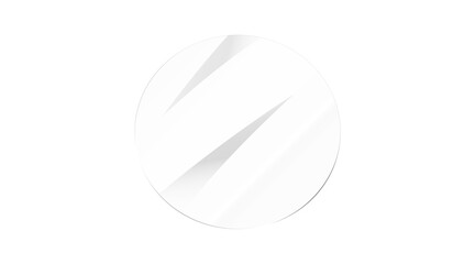 Glass effect, set of mirrors on transparent background, transparent glass showcase, mirror, window. Realistic glossy plate with glare, vector png.