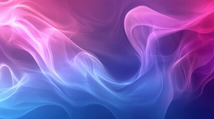 Fototapeta premium Abstract, flowing shapes of vibrant color