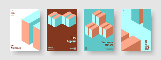 Obraz premium Modern Business Presentation Design. Creative Report Template. Geometric Book Cover Layout. Flyer. Banner. Brochure. Background. Poster. Catalog. Magazine. Newsletter. Pamphlet. Notebook. Handbill