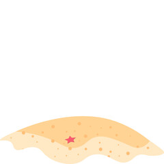 Sand Beach Footer
