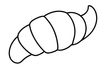 croissant vector icon