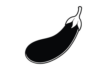 eggplant vector icon