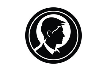 Obraz premium profile icon vector icon with round shape 